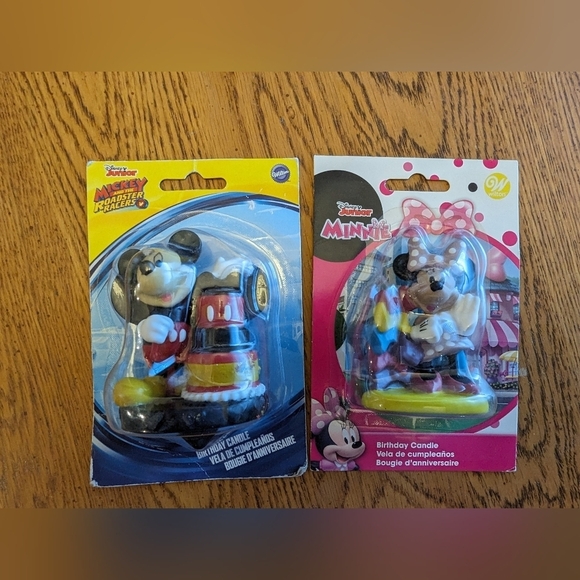 Wilton Mickey & The Roadster Racers Disney Minnie Birthday candles - Picture 6 of 14